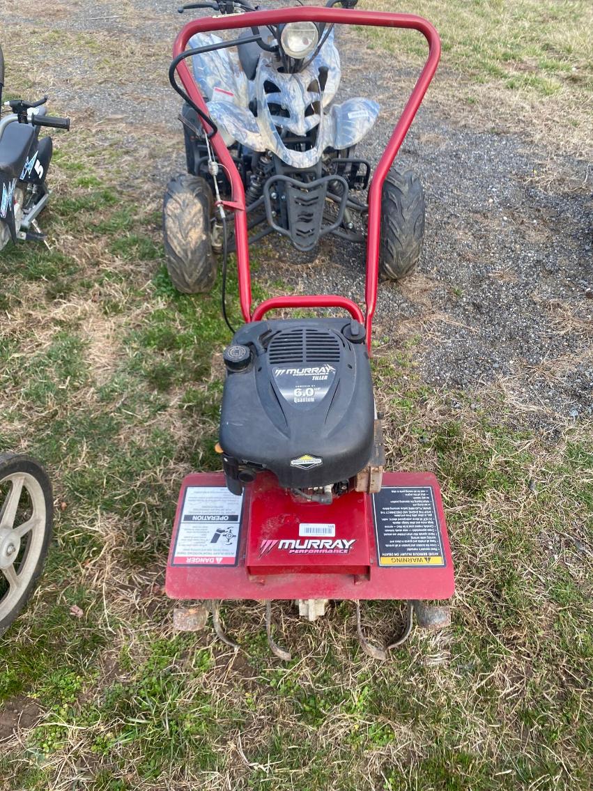 Image for Murray Front Tine Tiller 6hp Briggs and Stratton 