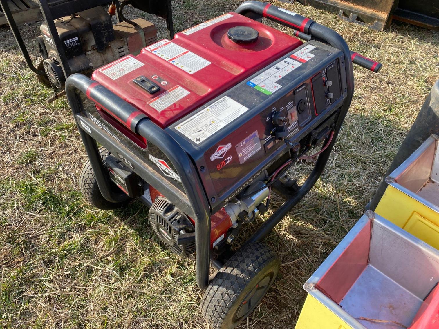 Image for Briggs and Stratton 7000 Watt Generator, Does not run at this time