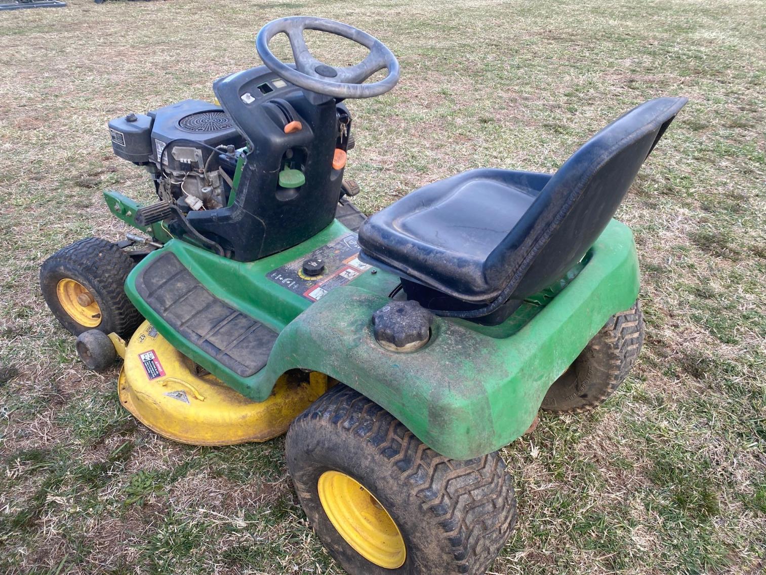 Image for John Deere Lawn Tractor, Model 160- Does not run