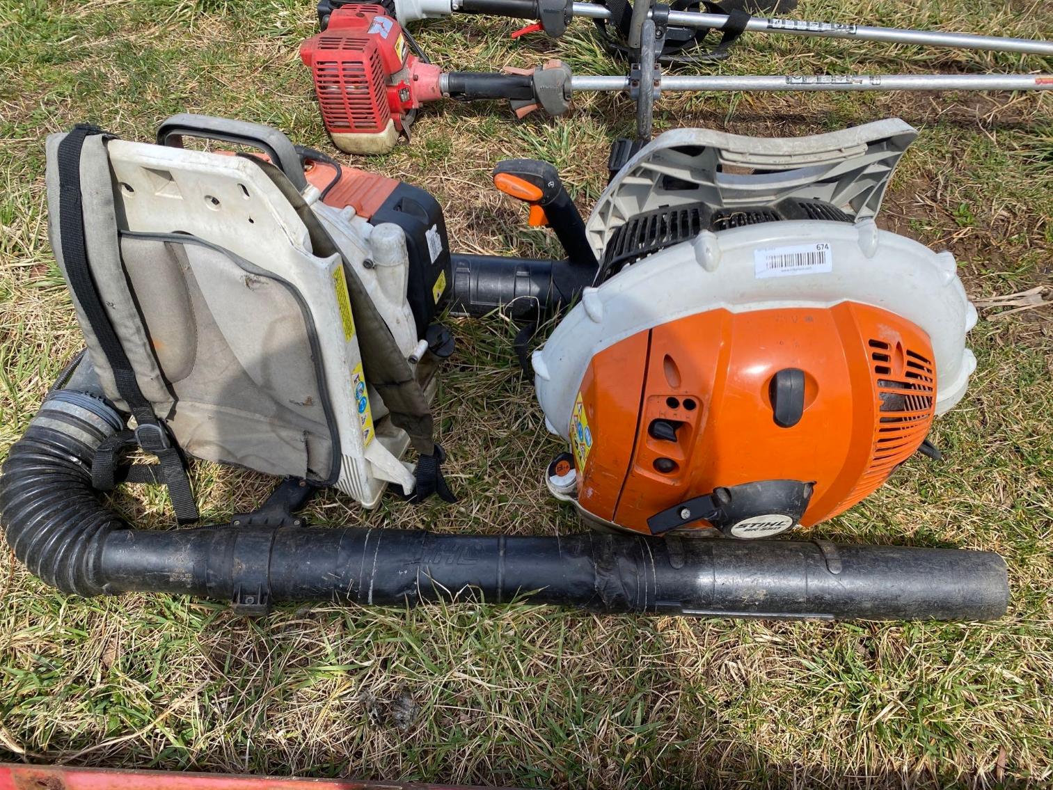 Image for 2 - Stihl Backpack Blowers