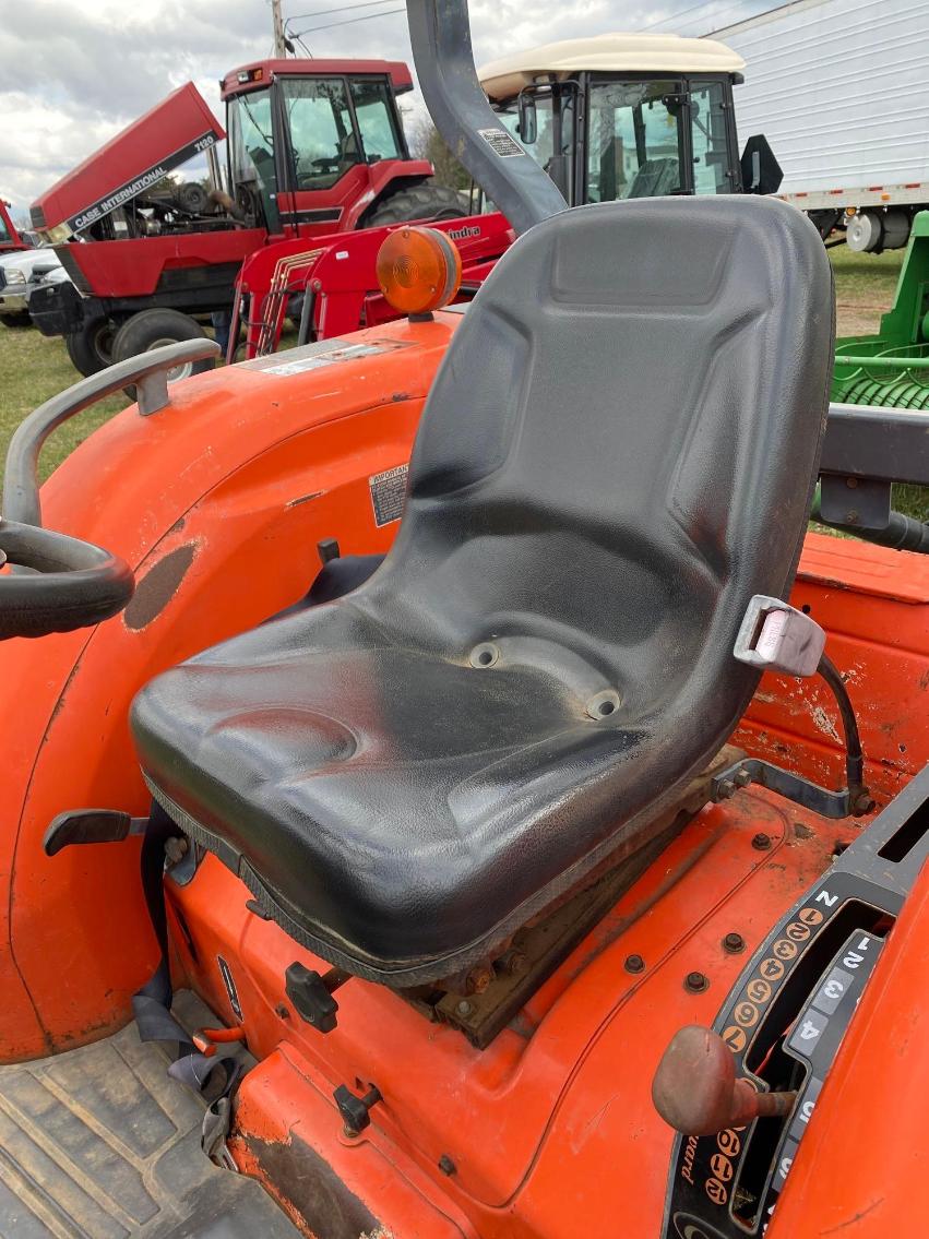 Image for Kubota L3830D 4WD Tractor w/LA723 Loader, 2 Hydraulic Remotes, 4-N-1 Bucket Serial #34372 Hours:2,495