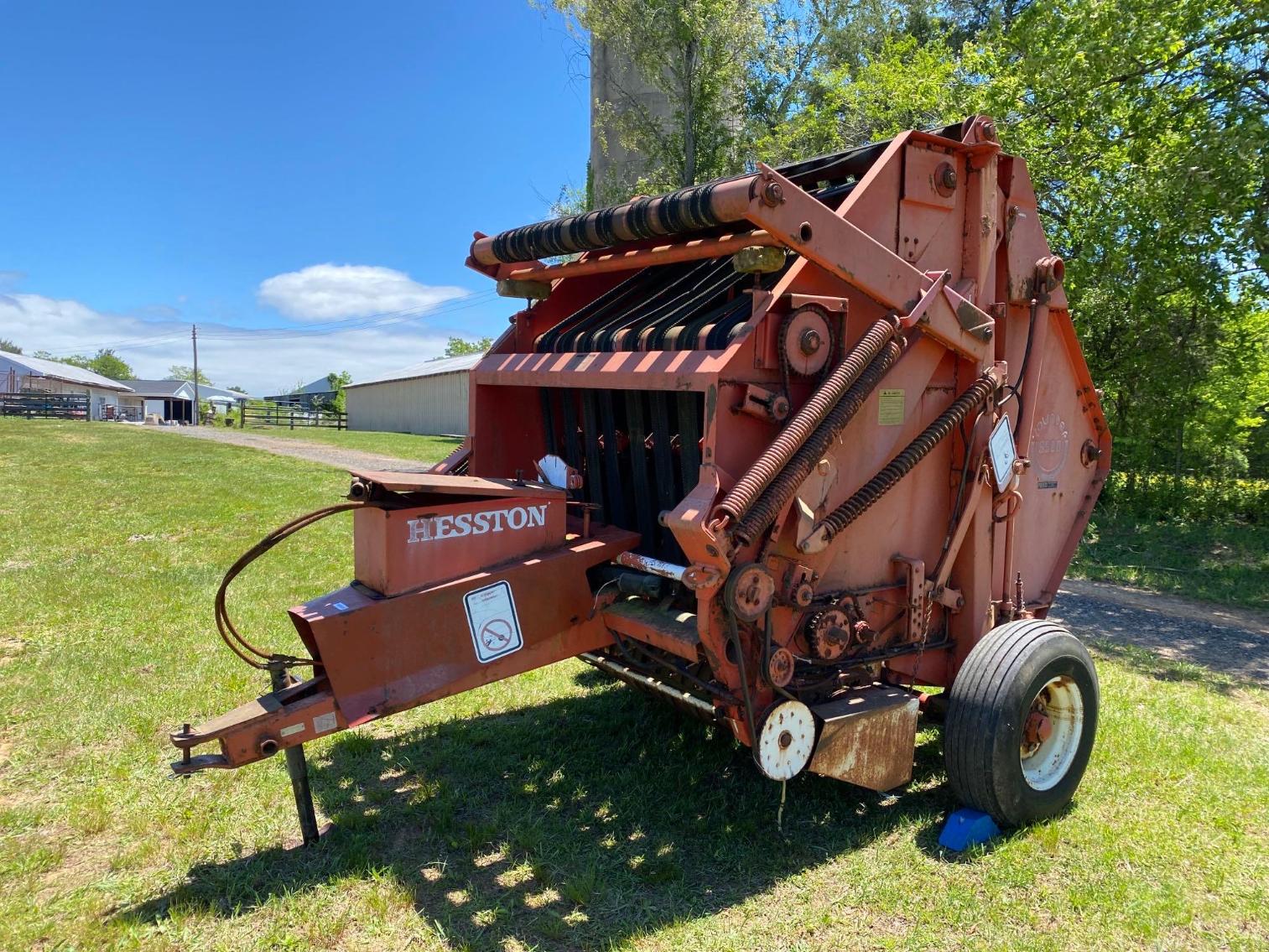 Image for Hesston Rounder 5500 Round Baler - Per Seller - needs work to be field ready