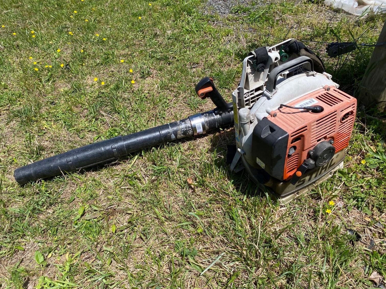 Image for Stihl Backpack Blower- per seller- runs out well