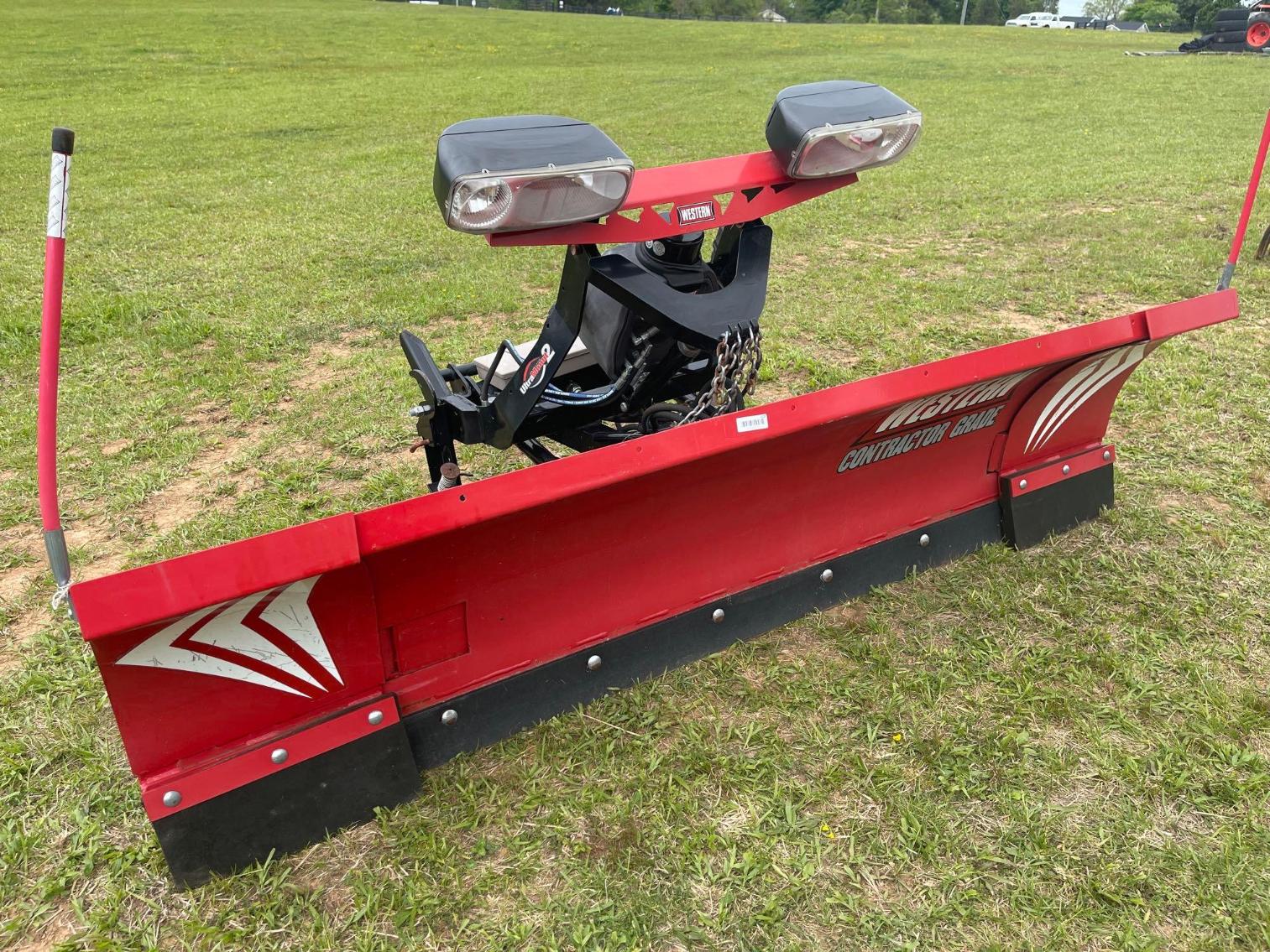 Image for Western 8'-10' Wide Out Snow plow with repair kit, no controls 