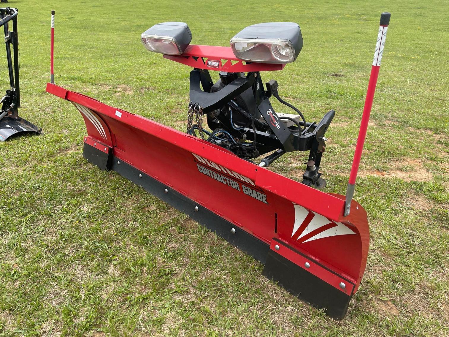 Image for Western 8'-10' Wide Out Snow plow with repair kit, no controls 