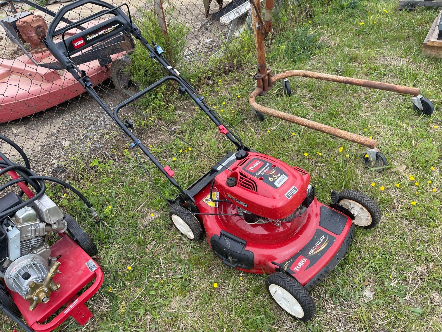 Image for TORO Self Propelled Mower, per seller-used less than 25 hours but has not been run in 3 years