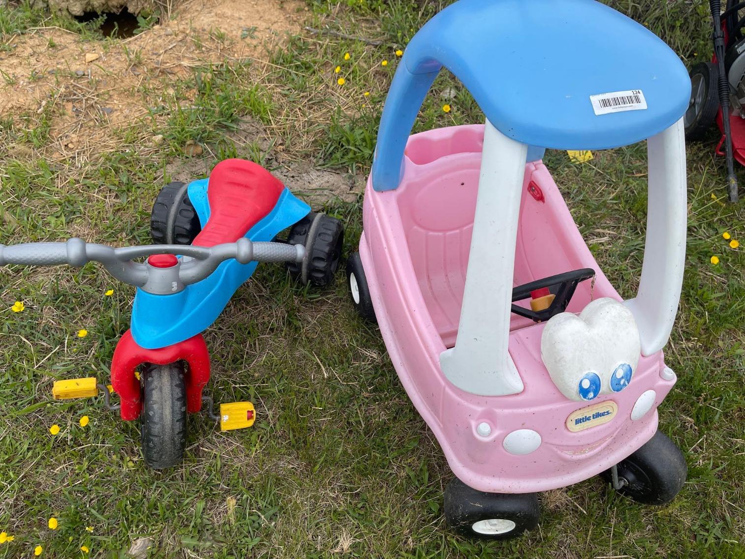Image for 2 Little Tikes Kids Ride On Toys