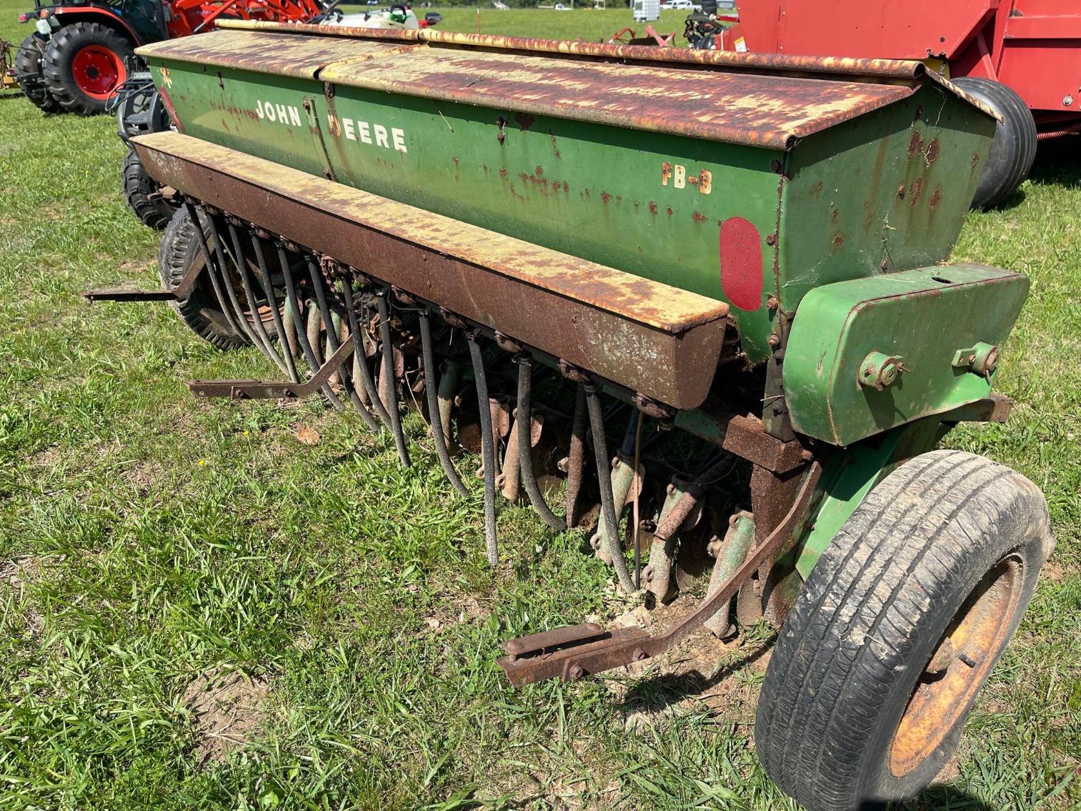 Image for John Deere Pull Behind Corn Planter/ Grain Drill- Per seller needs work