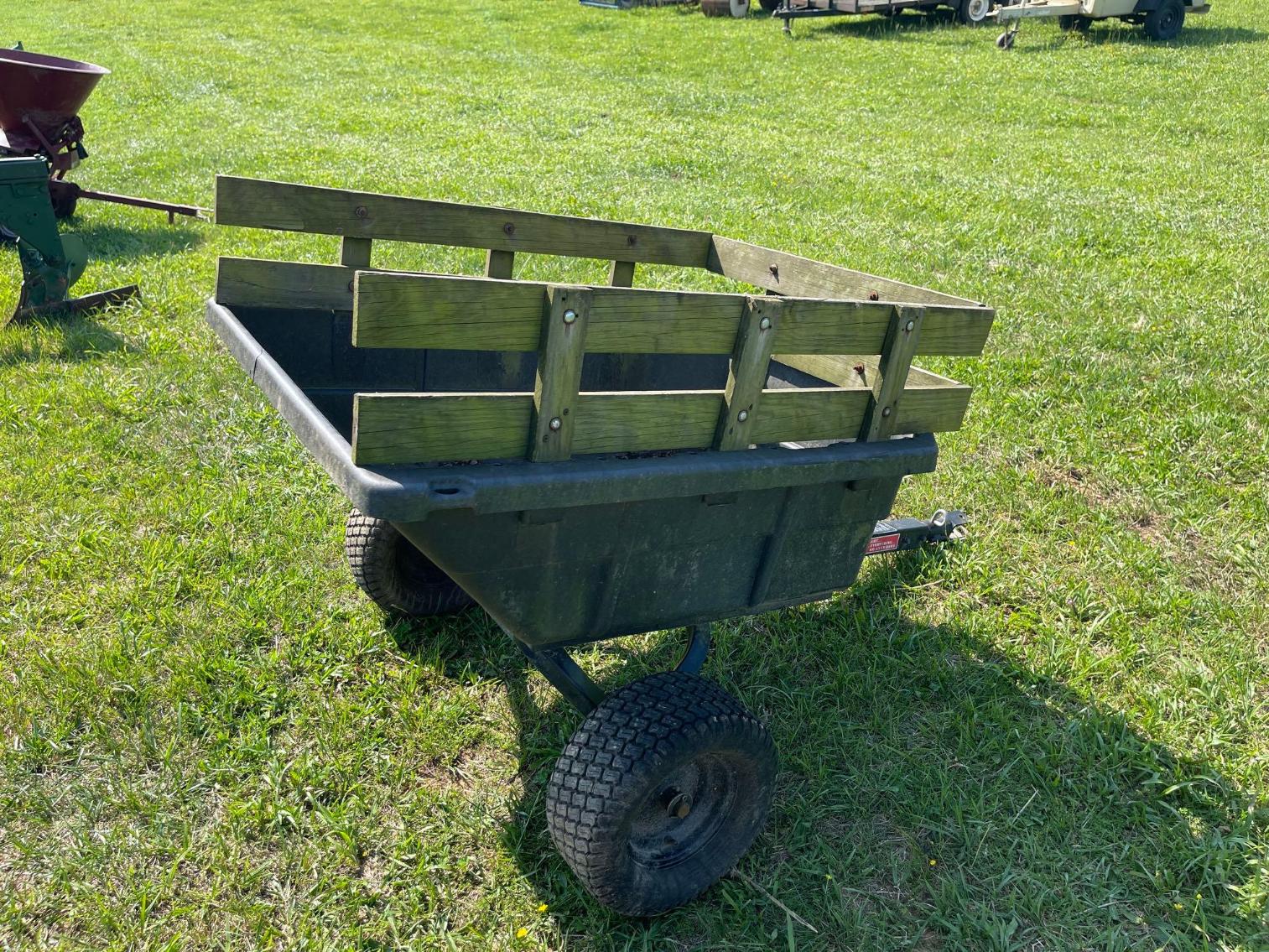 Image for Ohio Steel Pull Behind Dump Cart 