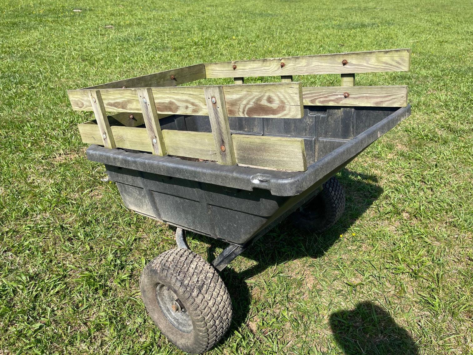 Image for Ohio Steel Pull Behind Dump Cart 