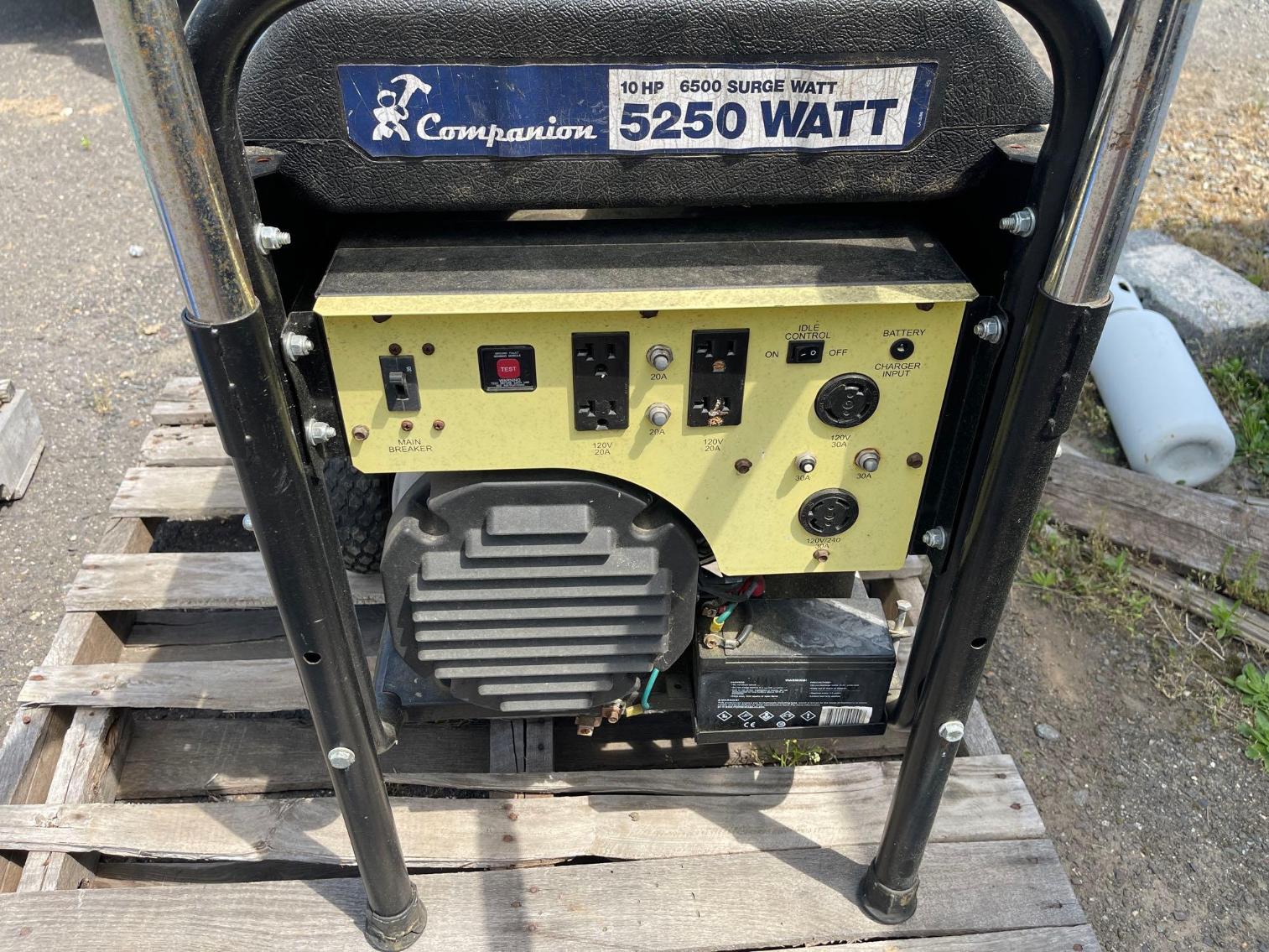 Image for Guardian 8000 Watt Generator- Per seller: works as it should 