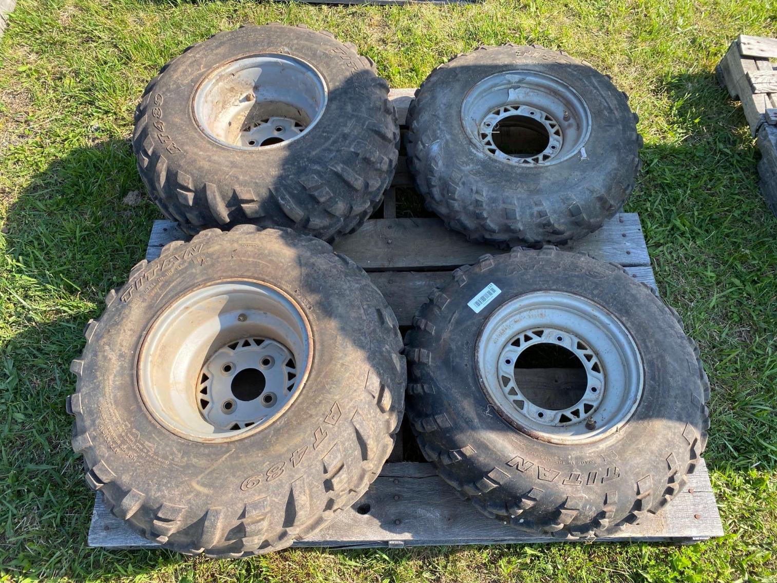 Image for Set of 4 Wheeler Tires 