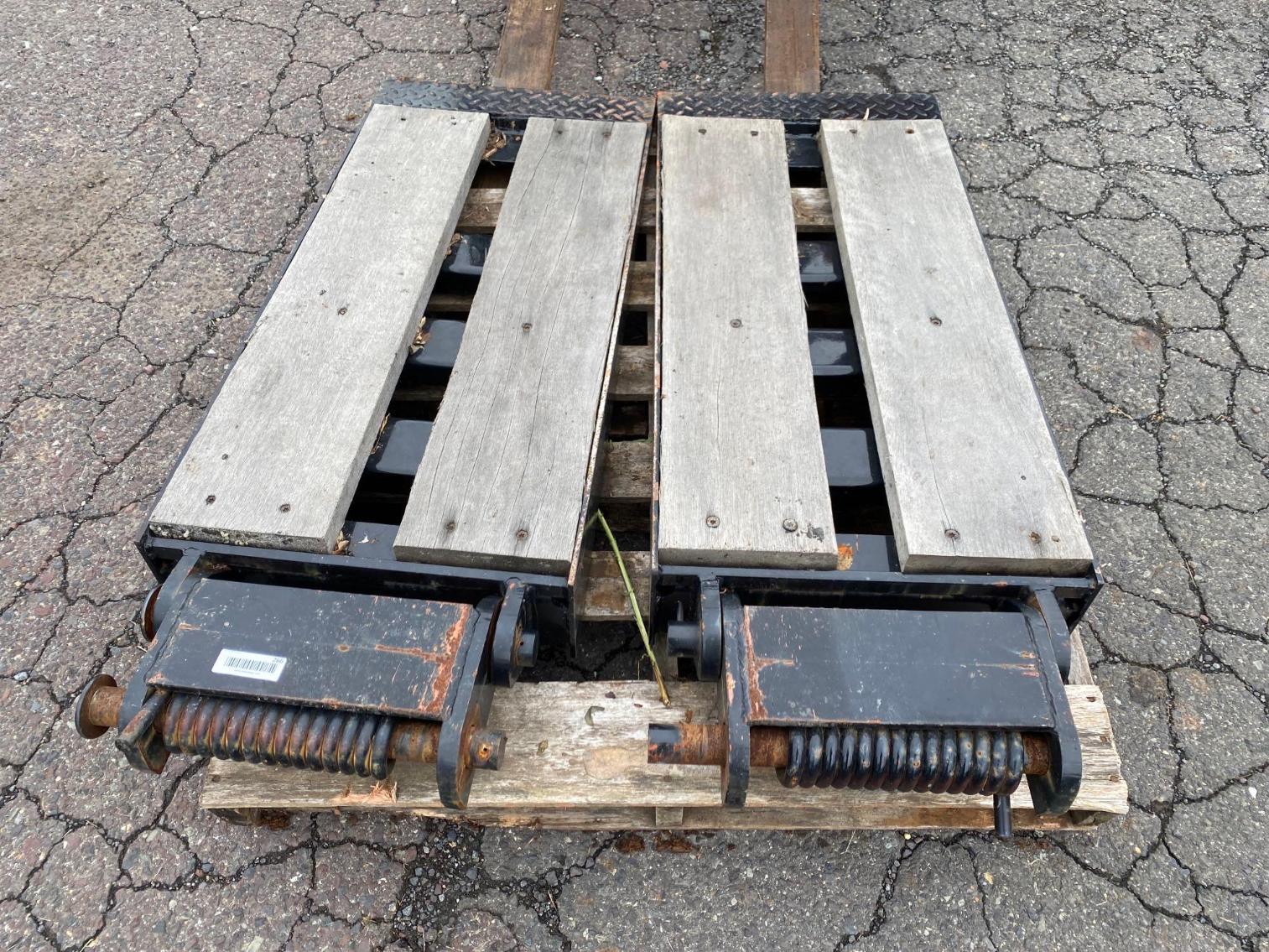Image for Set of Low Boy Ramps for Trailer Per Seller 4 Ft. Ramps