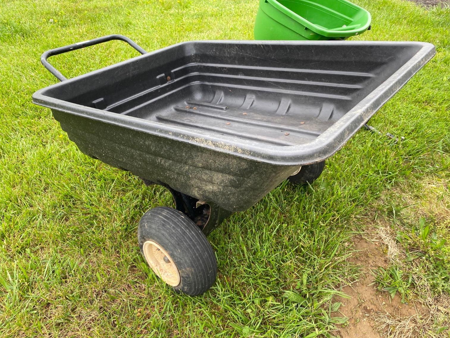 Image for Pull Behind Yard Dump Cart 