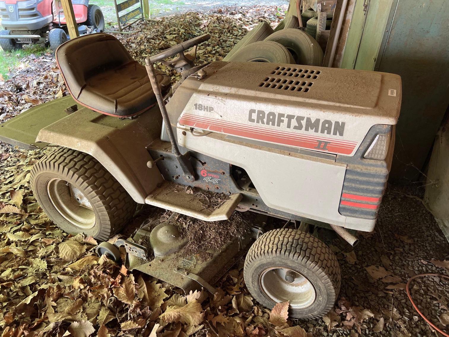 Image for Craftsman 18 hp Lawn Tractor 44