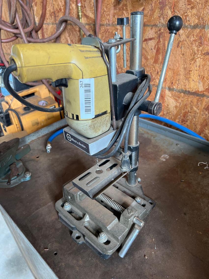 Image for Black And Decker Drill Press Stand W/Drill