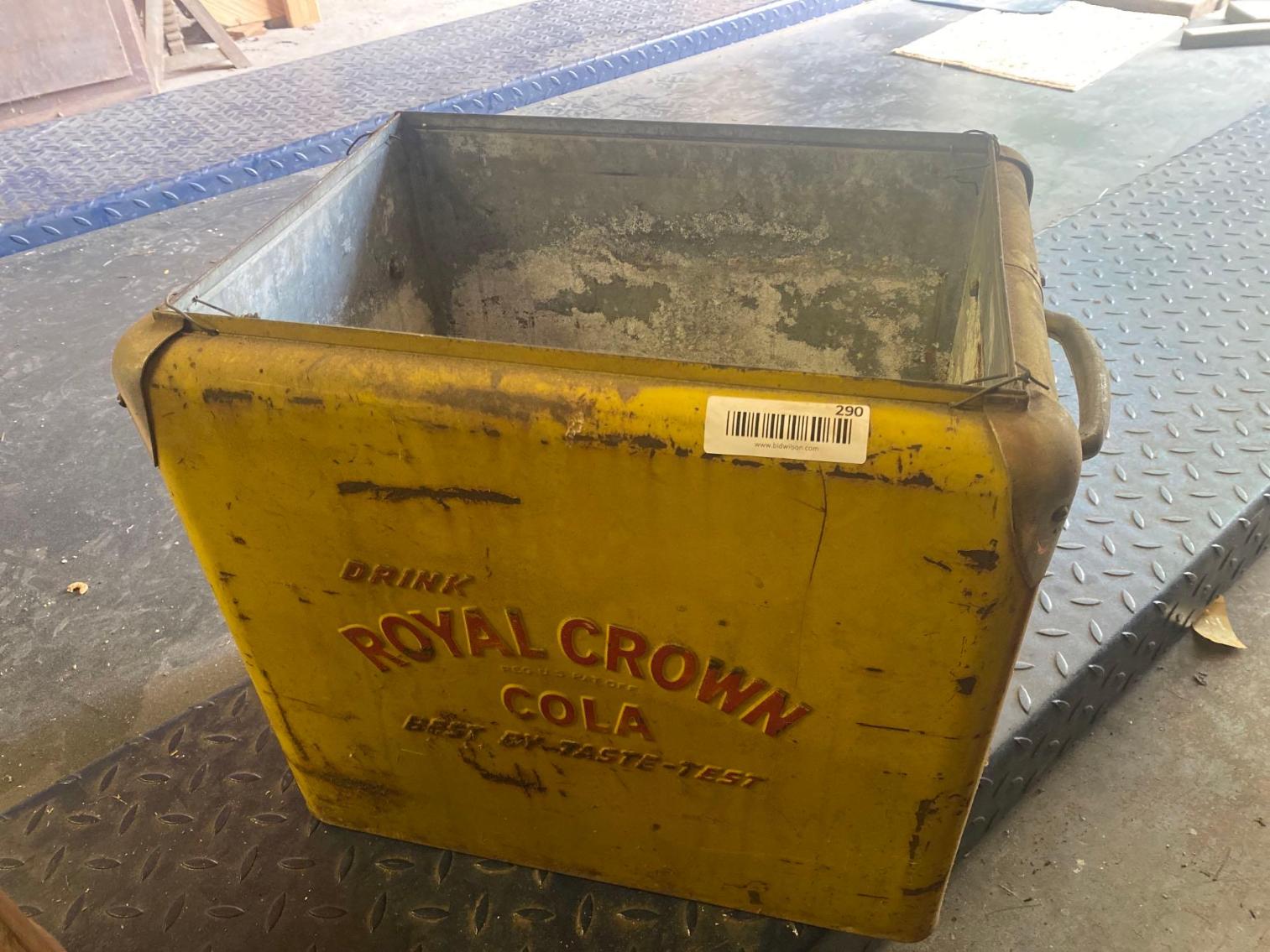 Image for Vintage Royal Crown Cola Cooler - No Top 