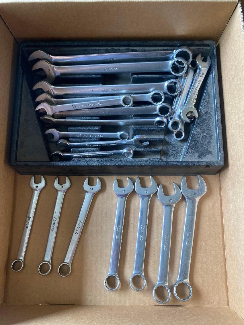 Image for 2 Misc. Sets Snap-On Wrenches and Others 