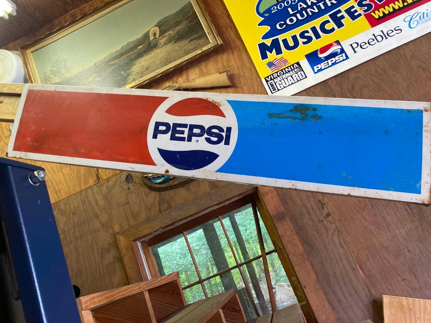 Image for 2 Pepsi Cola Signs 
