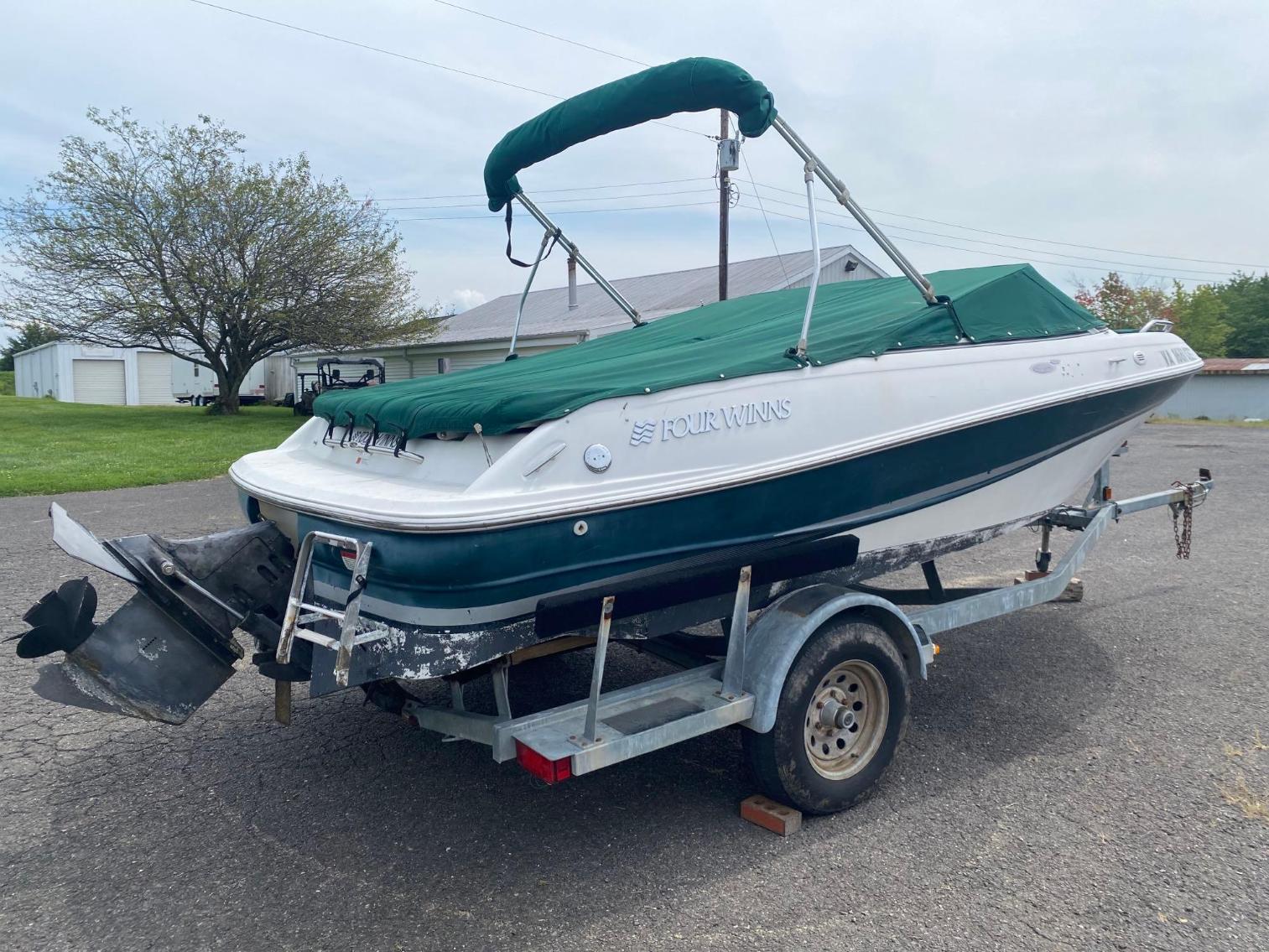 Image for Four Winns Horizon 190, Fowler Boat w/ Trailer, Boat has no title, additional info in photo