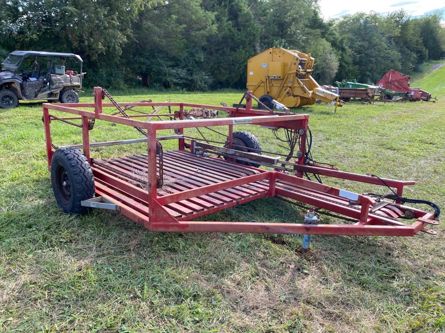 Image for Steffens System Hay Accumulator, Per Seller Field Ready, Grapple Not Included 