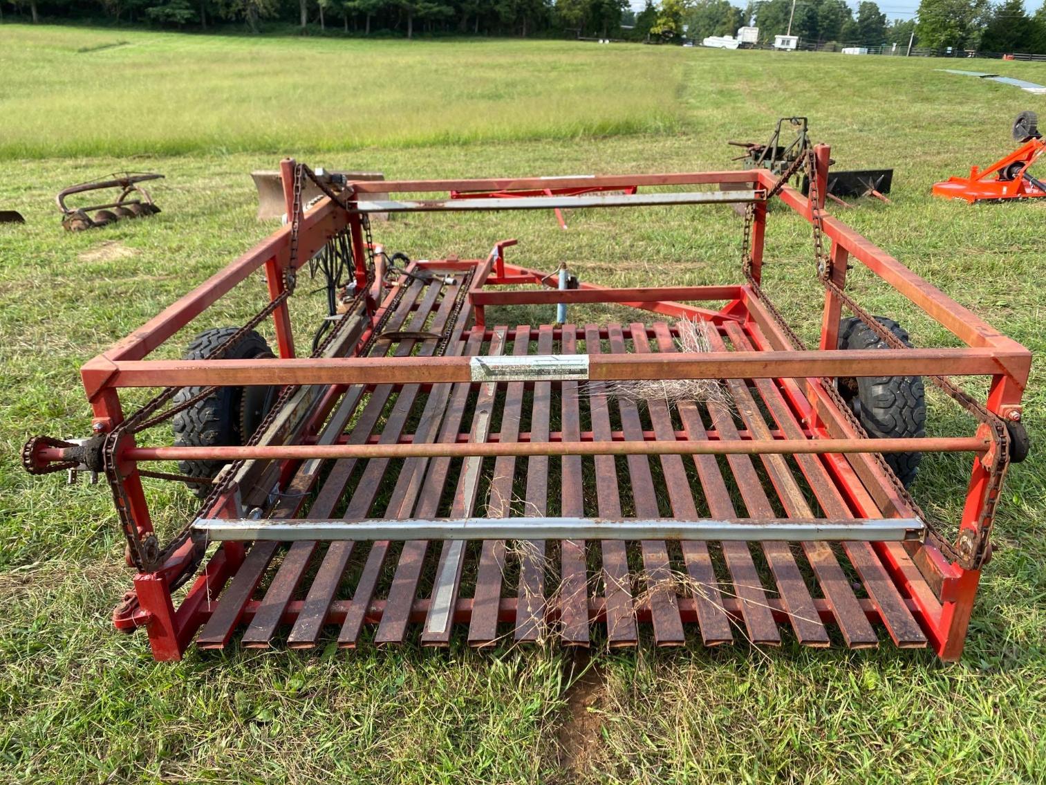 Image for Steffens System Hay Accumulator, Per Seller Field Ready, Grapple Not Included 
