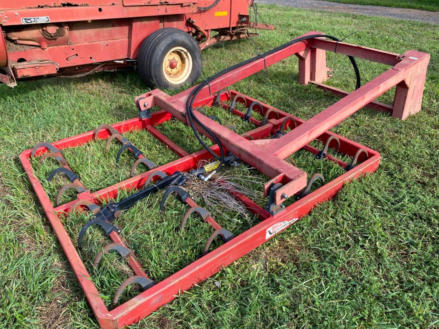 Image for Steffens System 10 Bale Grapple, Per Seller Made on Bush Hog Brand Frame, Accumulator Not Included 