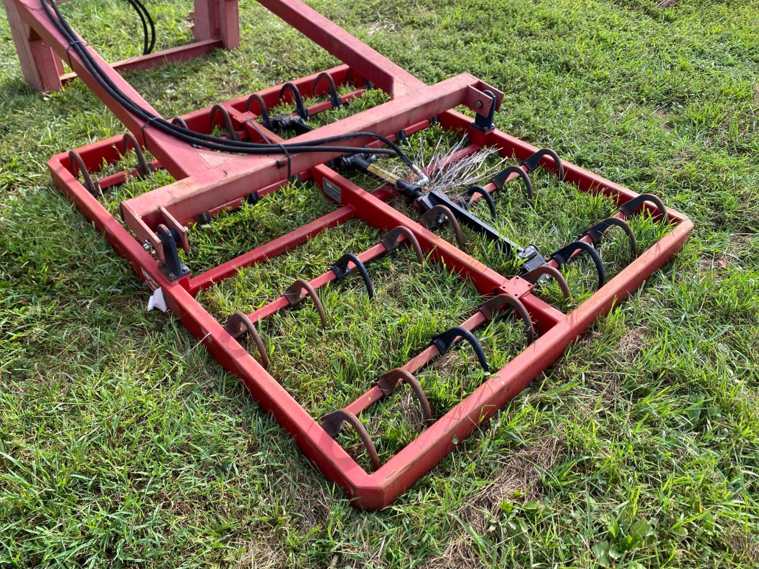 Image for Steffens System 10 Bale Grapple, Per Seller Made on Bush Hog Brand Frame, Accumulator Not Included 