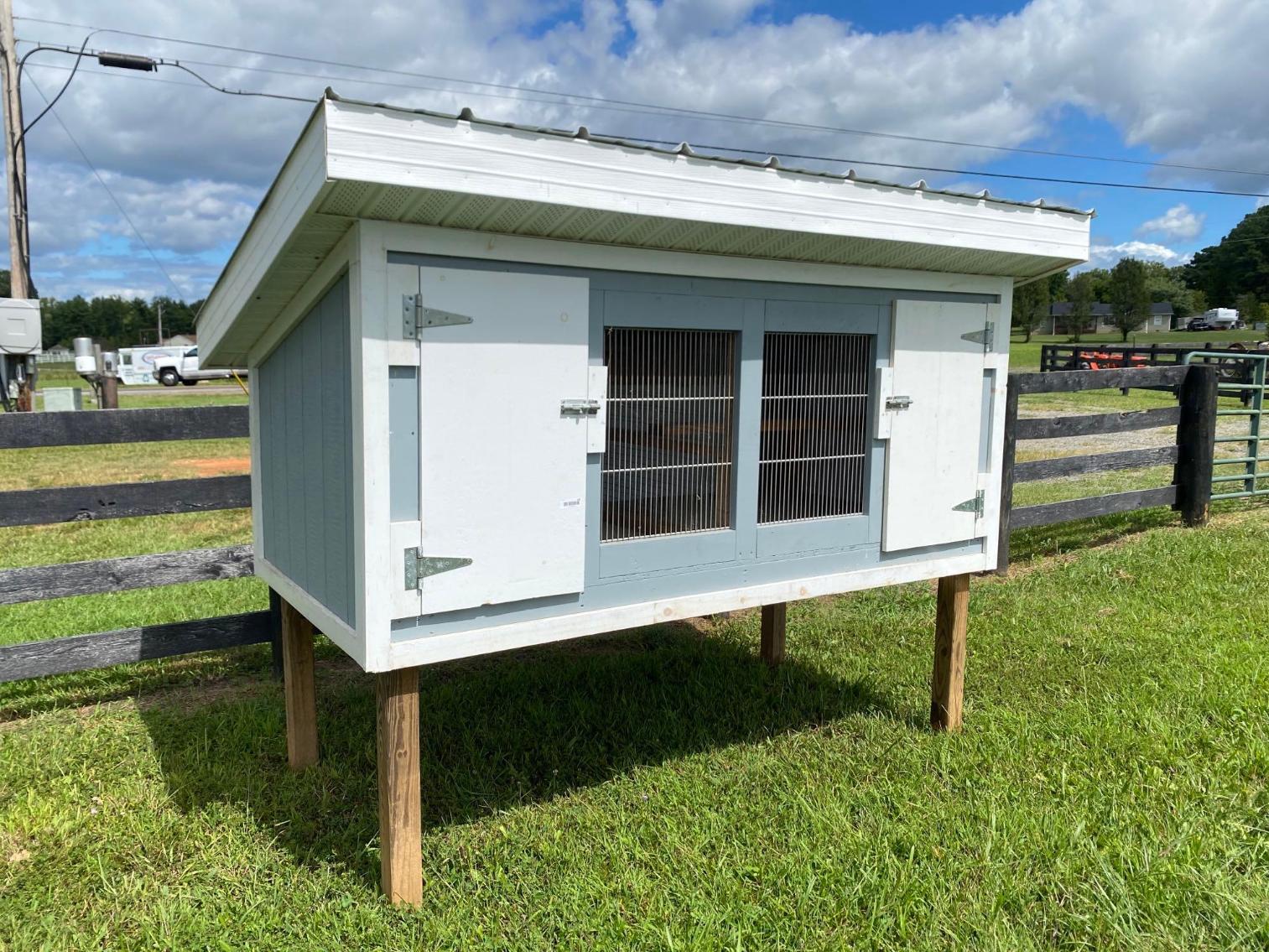 Image for Chicken Coop- 4'x8', Per seller- brand new, has never had animals in it. 