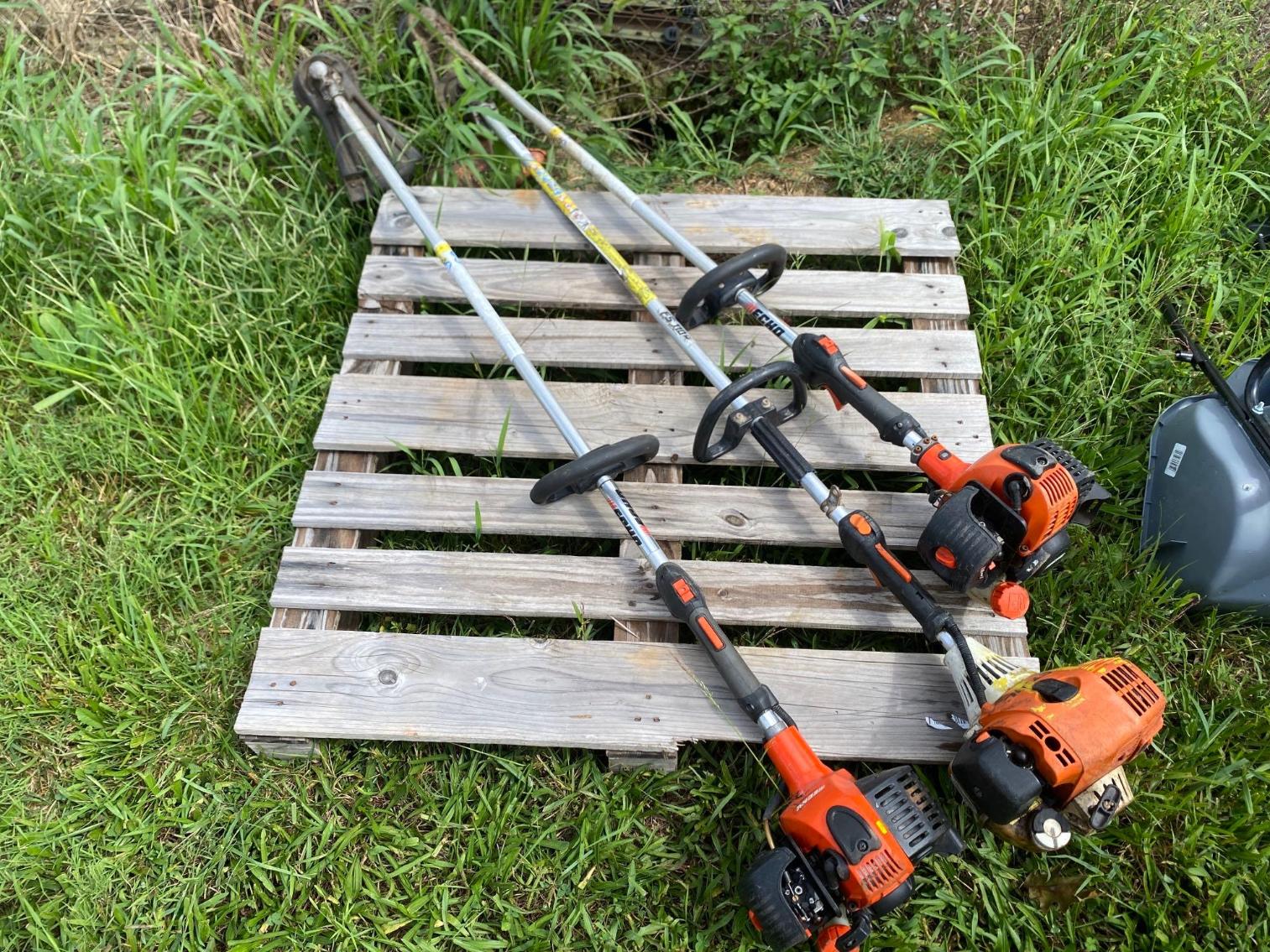 Image for Pallet- 3 Weed Eaters, 1 Stihl, 2 Echo, unsure of running condition