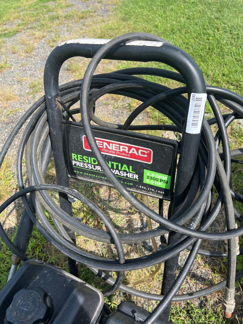 Image for Generac Intek 190 Pressure Washer 6hp Briggs and Stratton engine