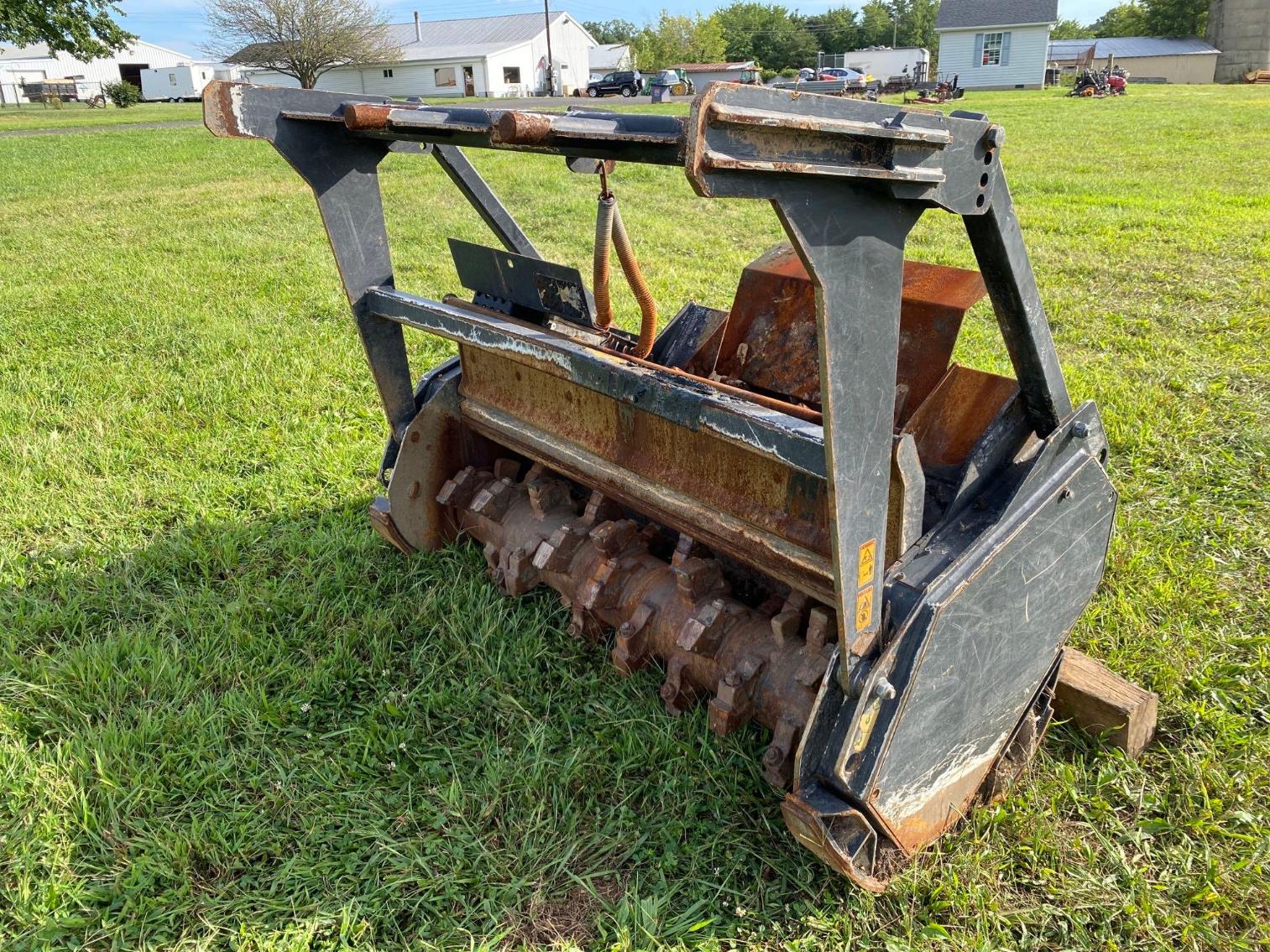 Image for Caterpillar Mulching Head, came off a machine that was in a fire, needs parts per seller