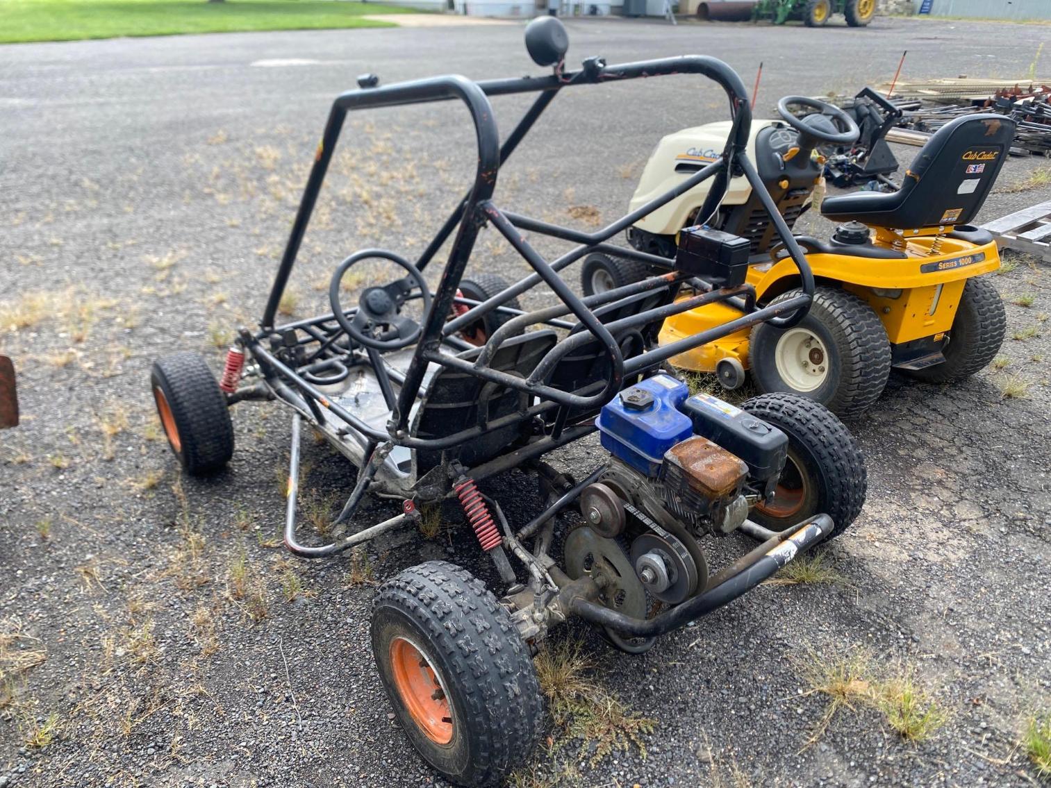 Image for 2 Seater Go Kart With Newer Motor, Appears to be 6.5HP 