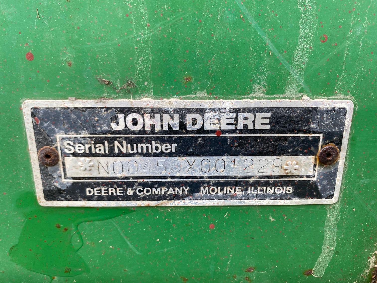 Image for John Deere Model 450 Pull Behind Grain Drill 