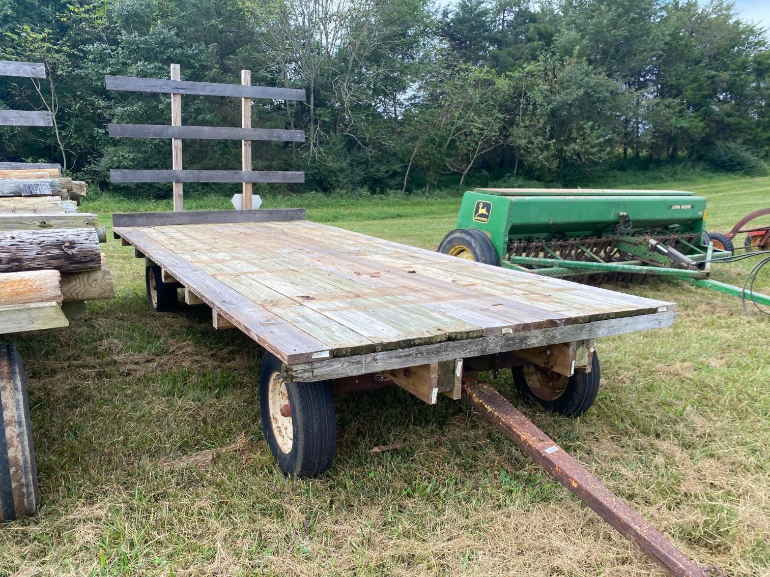 Image for 18’ Hay Wagon W/ Newer Deck