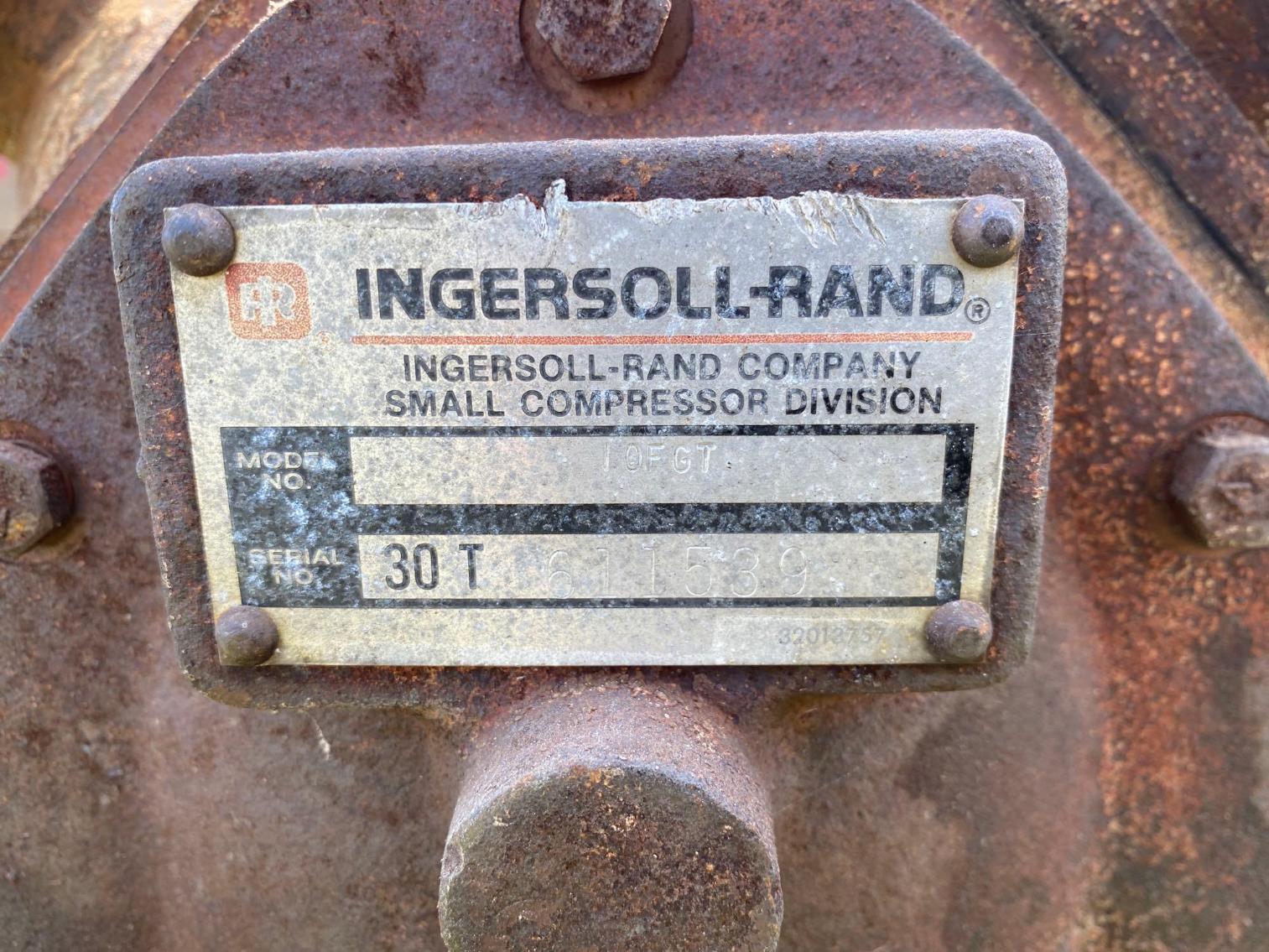 Image for Ingersoll Rand 730 Air Compressor, 175PSI, per seller- runs well