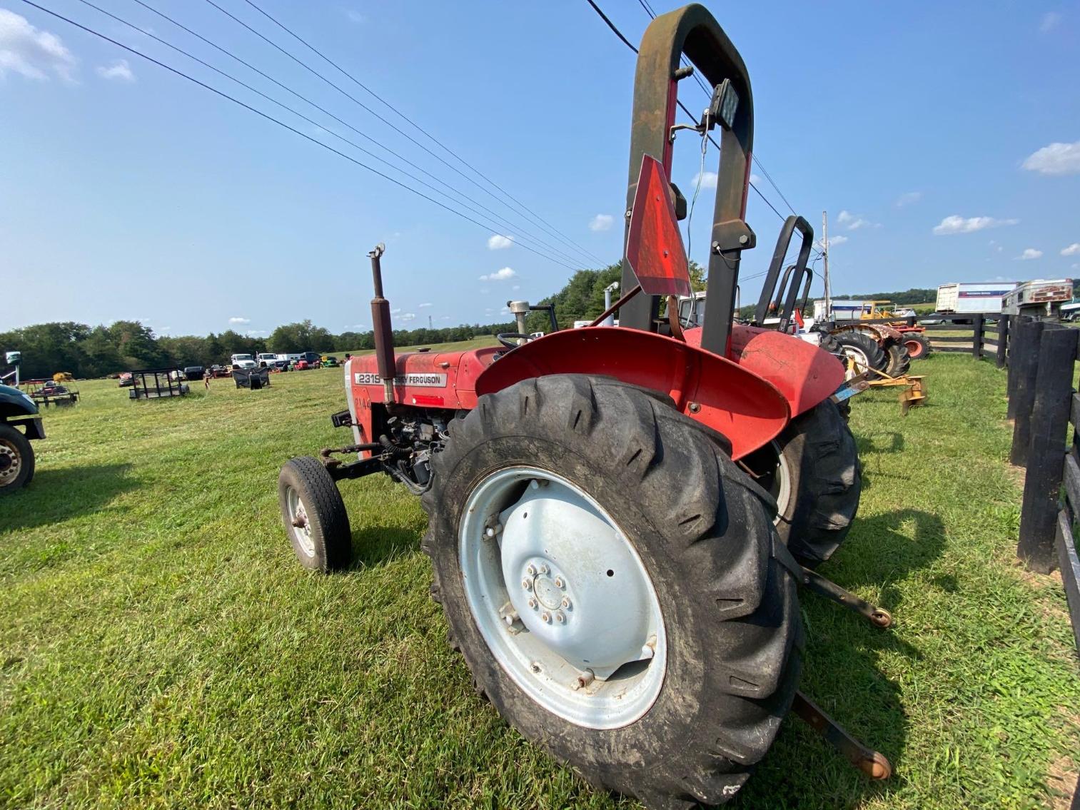 Image for Massey Ferguson 231S Tractor, Per seller- runs well, weak hydraulics, incorrect hours showing- 354