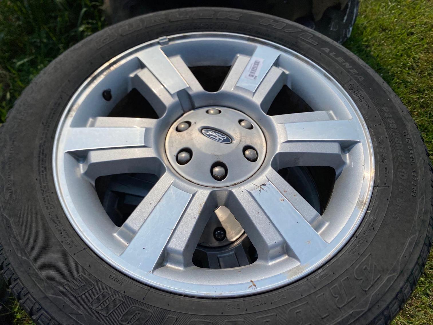 Image for 4 Ford Wheels w/ Tires, 20