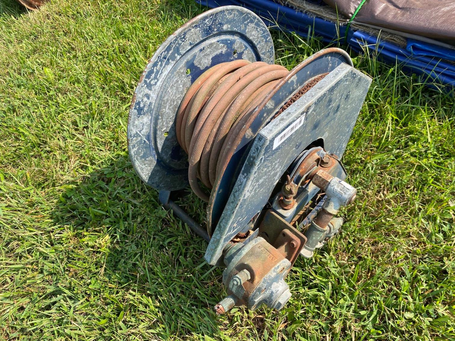 Image for Air Hose Reel w/ Air Powered Rewind