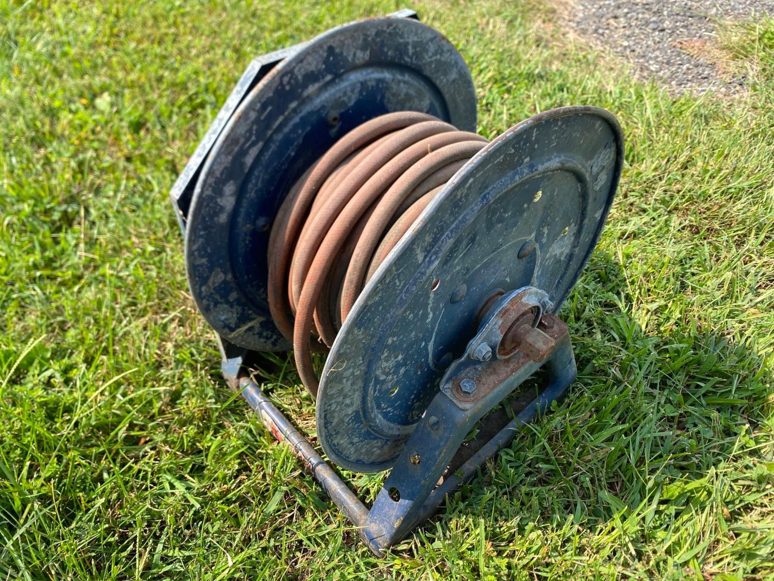 Image for Air Hose Reel w/ Air Powered Rewind