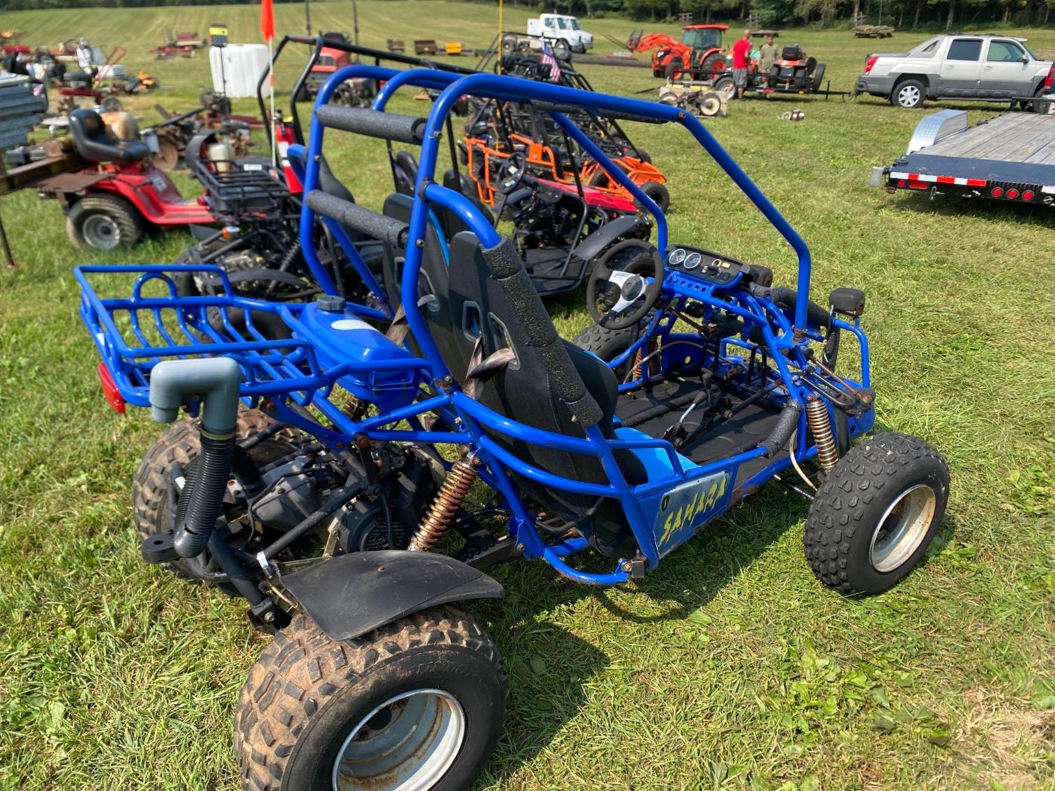 Image for 2 Seater Go Kart 150, per seller been sitting and does not run