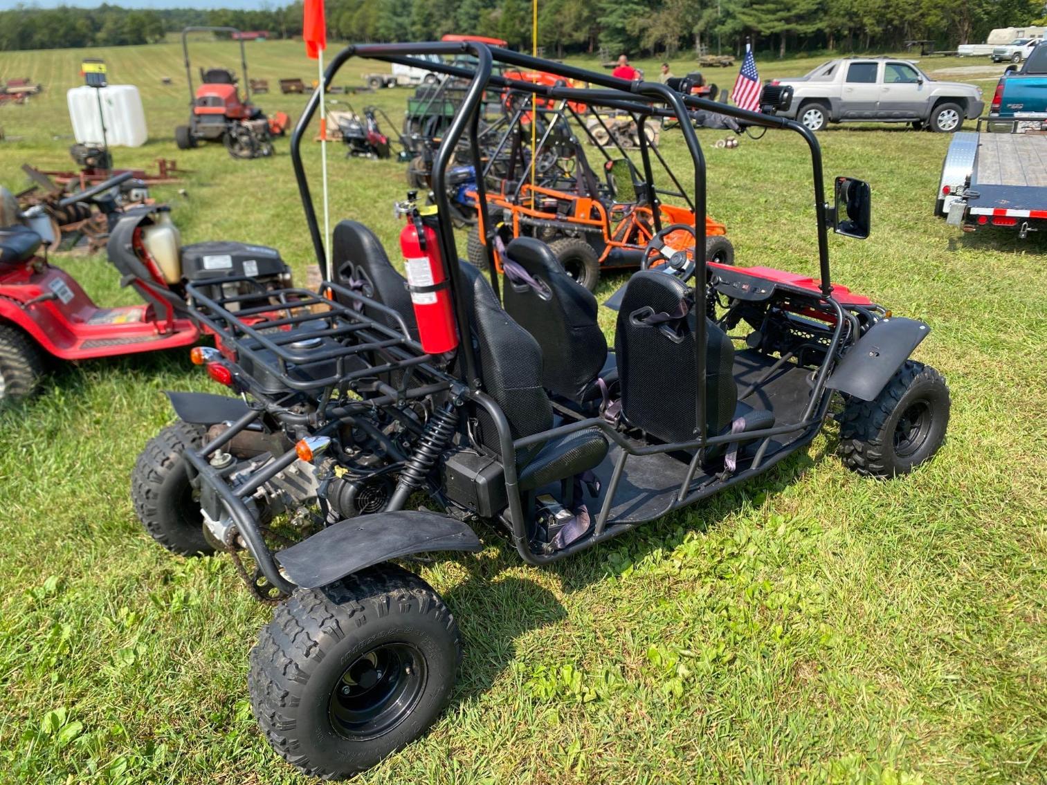 Image for Jeep 4 Seater Go Kart 150CC, Per seller- runs out well