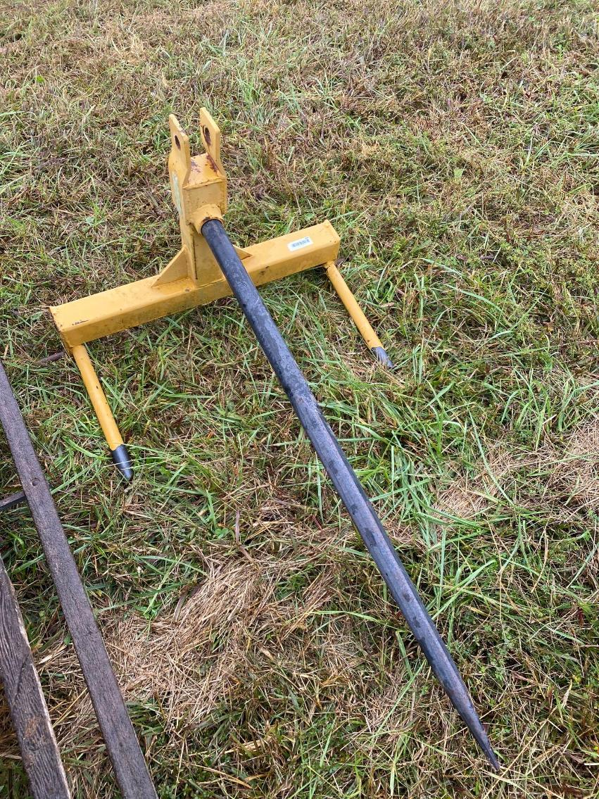 Image for 3 pt hitch bale spear