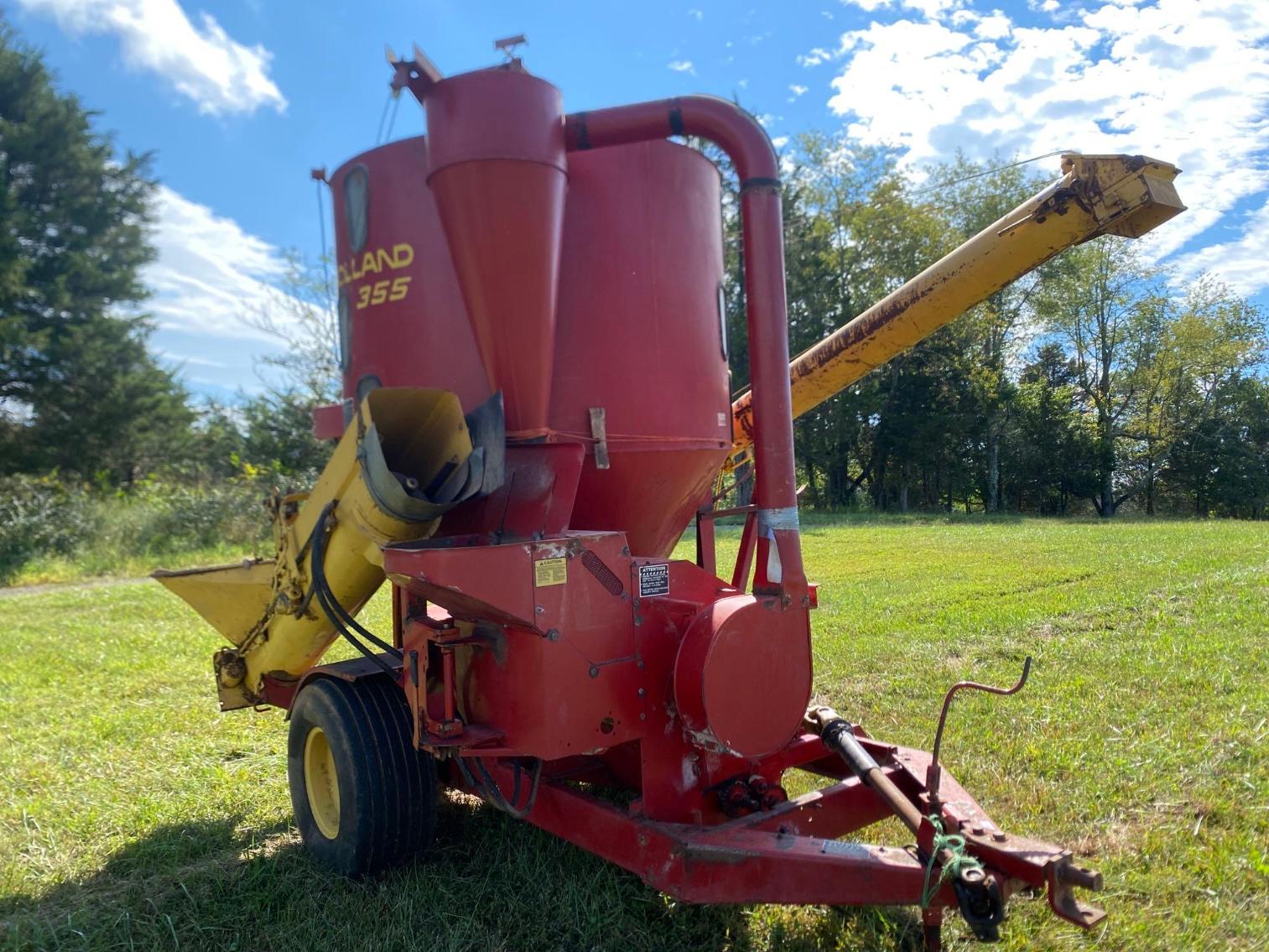 Image for New Holland 355 Feed Grinder, S/N 701393, per seller- works as it should
