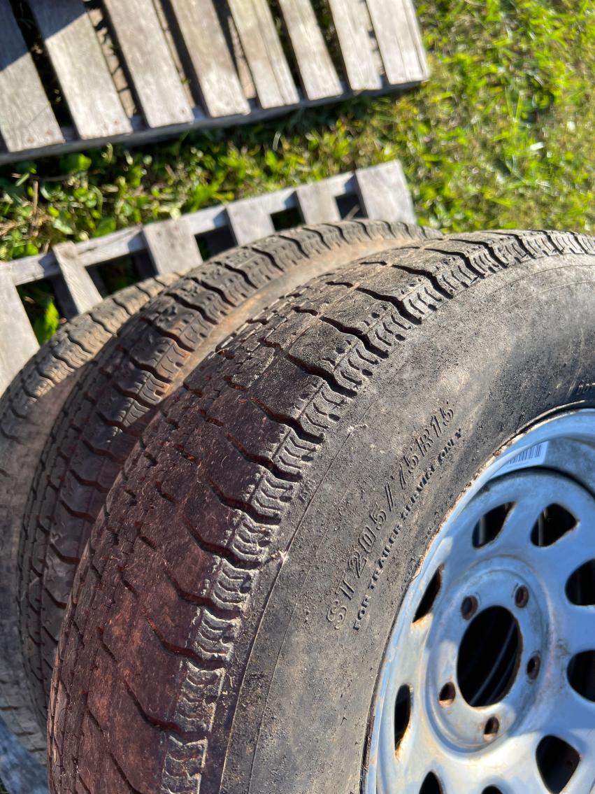 Image for Pair of Trailer Spare Tires
