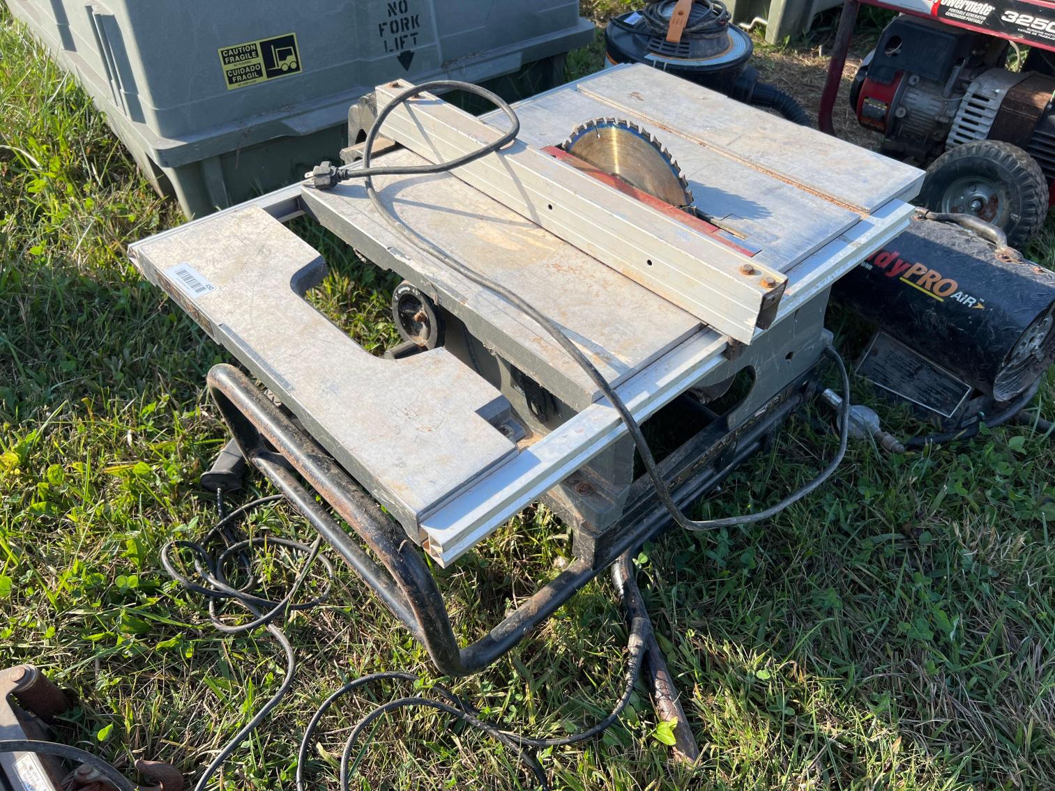 Image for Porta Cable Table Saw
