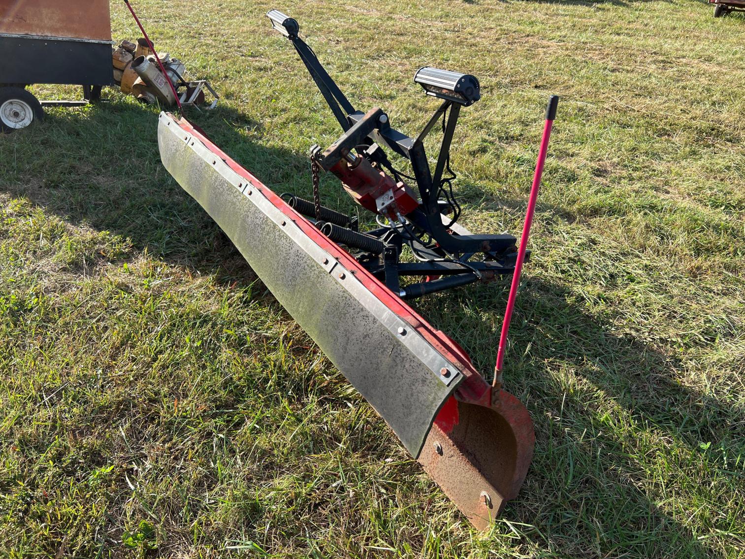 Image for 8' Western Snow Blade w/ Mount and LED Lights