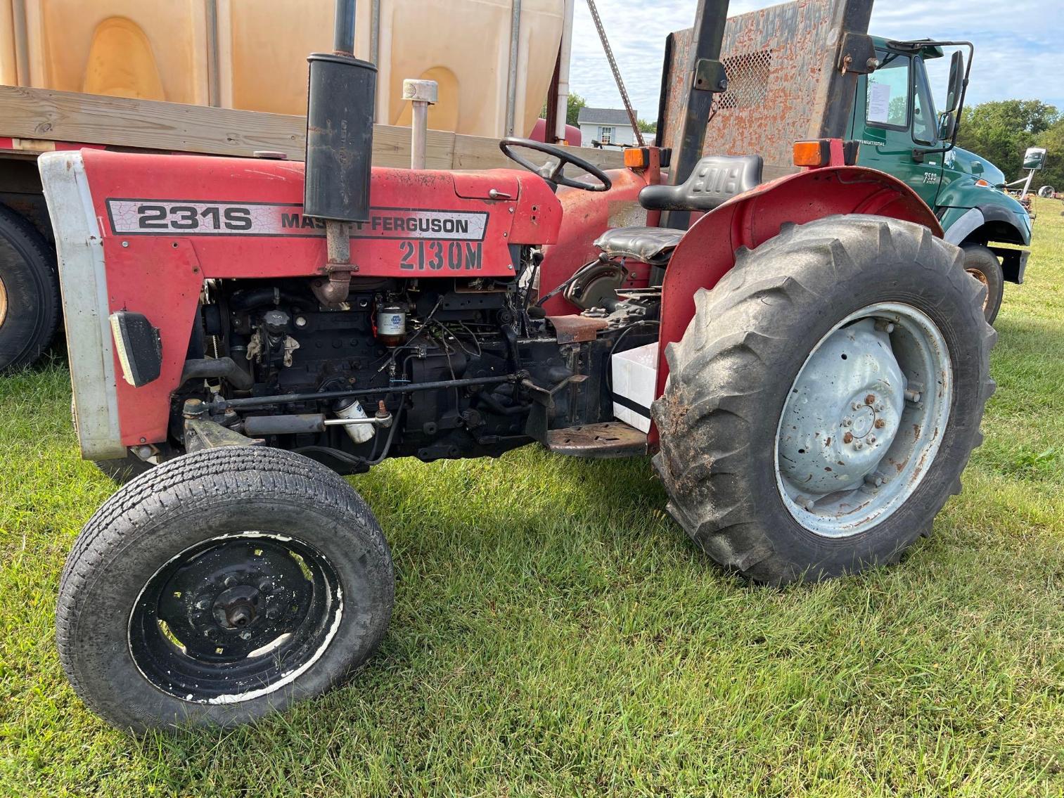 Image for Massey Ferguson 321S Tractor, 823 Hours shown, per seller- not running, motor has been rebuilt but
