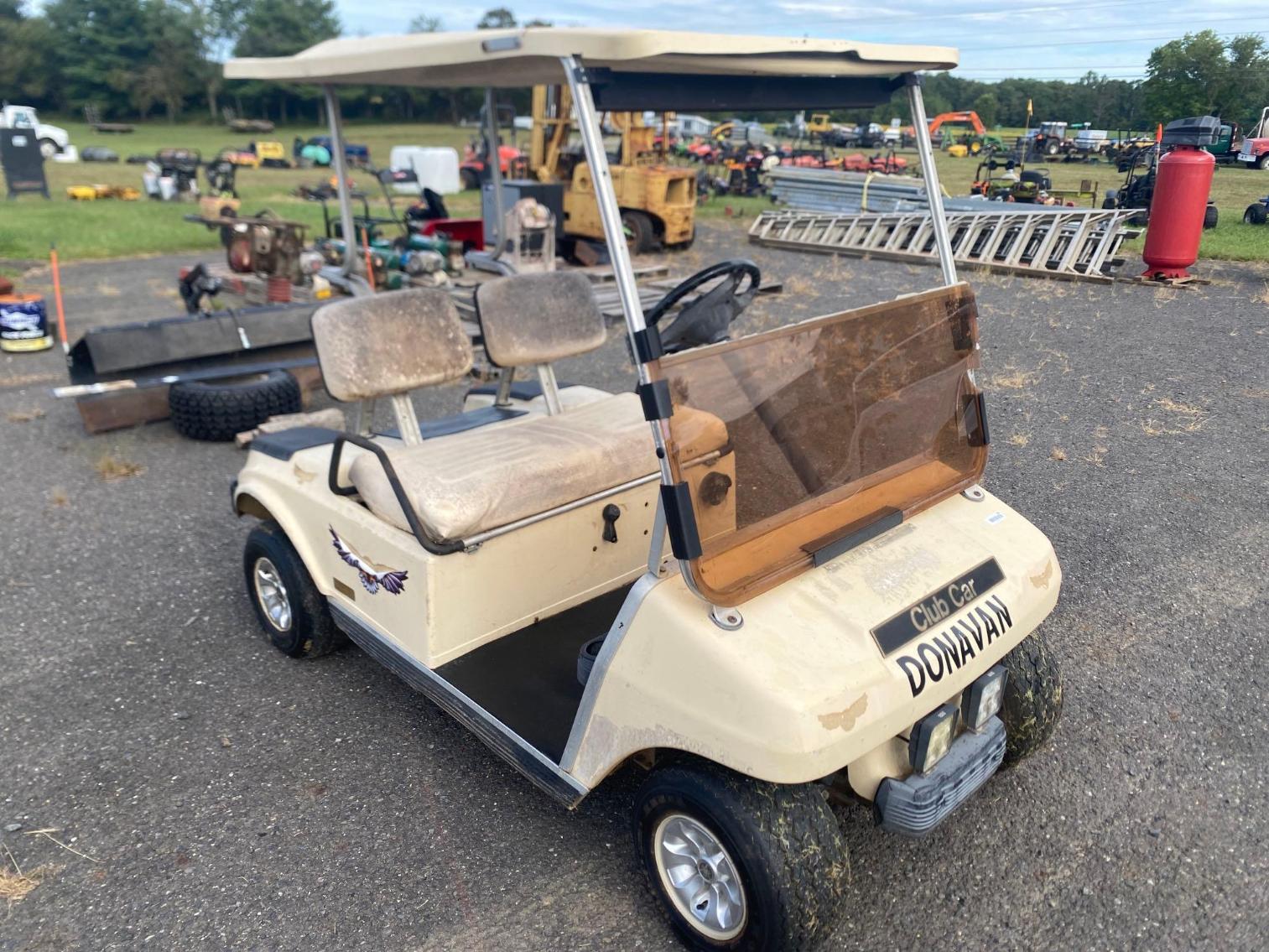 Image for Club Car Golf Cart, Per seller- new battery, new carb, new fuel filter