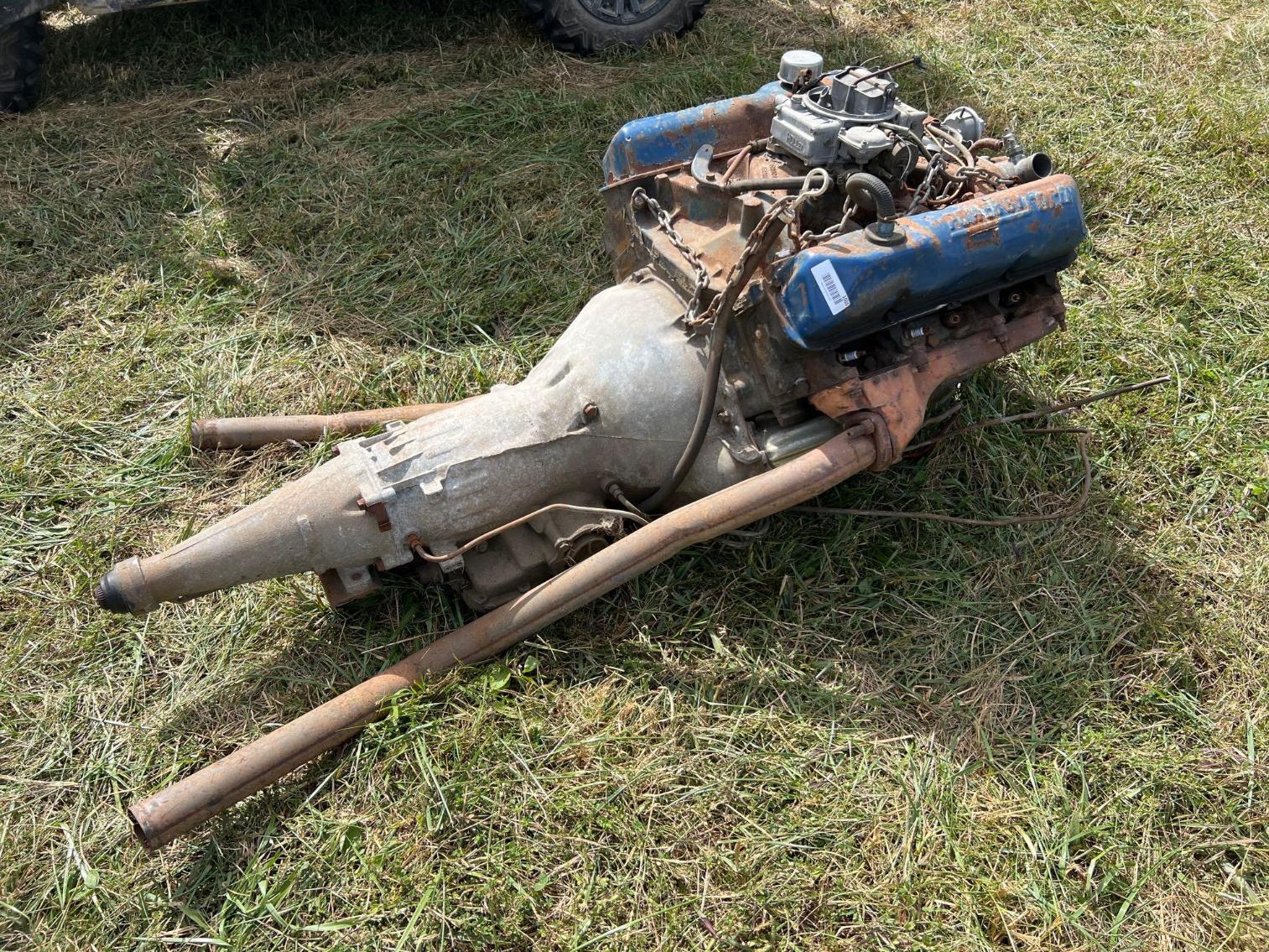 Image for FORD 390 Engine with C6 Transmission, unsure of running condition